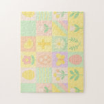 Cute Easter/spring patterned Jigsaw Puzzle<br><div class="desc">.</div>
