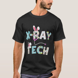 Cute Easter X Ray Tech Rn Nurse Bunny Ears Happy E T-Shirt