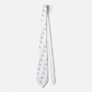 Cute Easter Yeti Tie