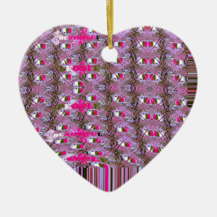 Cute Edgy Hakuna Matata Beautiful People African Ceramic Ornament