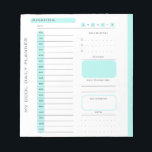 Cute Editable Tear Away Daily Planner  Notepad<br><div class="desc">Cute Editable Tear Away Daily Planner Notepad</div>