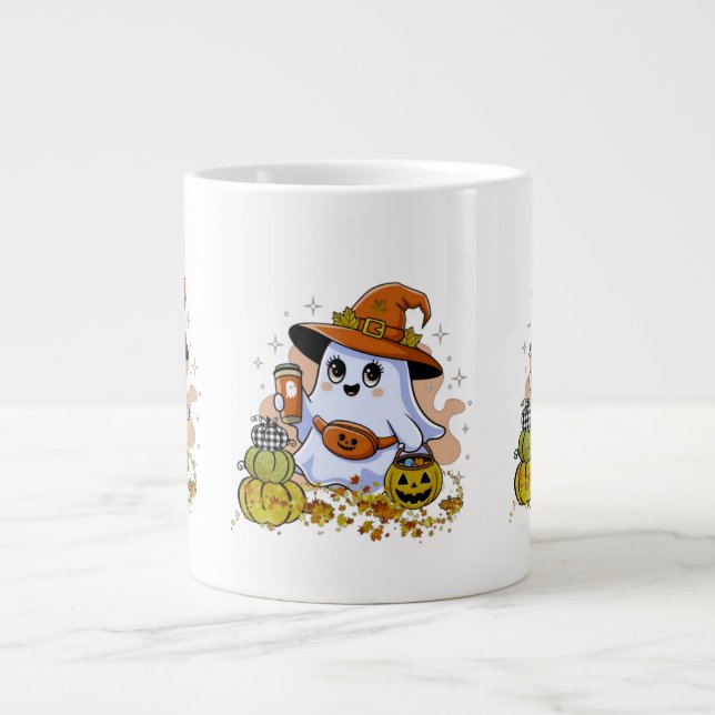 Cute Éffrayant Café Spécialité Mug (Devant)