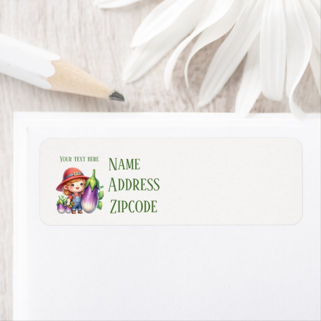 Cute egg plant vendors customizable  (Insitu)