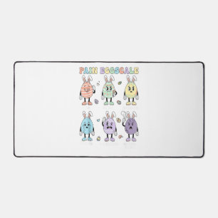 Cute Eggs Pain Scale Nurse Triage ICU Assessment E Desk Mat
