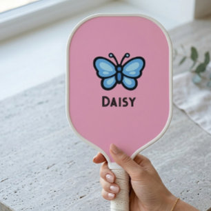 Cute Elegant Butterfly Viral Pickleball Paddle