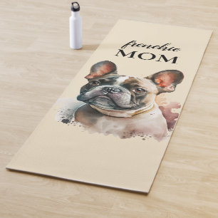 Cute Elegant Frenchie Mom Fitness Yoga Mat