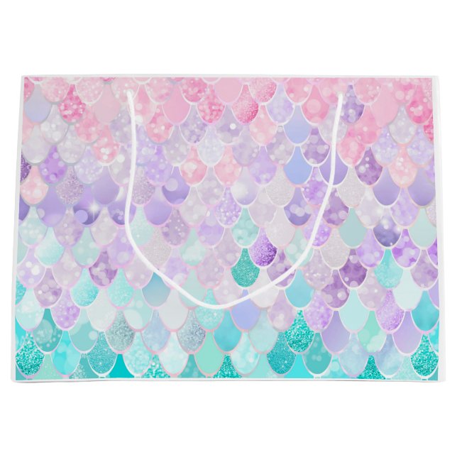 Cute, Elegant, Girly, Pink, Birthday, Gift Bag (Front)