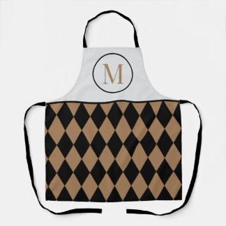 Cute elegant modern pattern apron