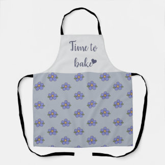 Cute elegant modern pattern apron
