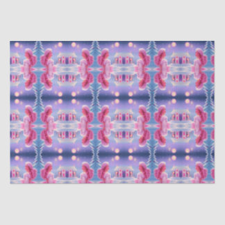 Cute Elegant Pink Girly Christmas Tissue Paper