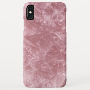Cute Elegant Trendy Baby Pink Rose Quartz Crystal Case-Mate iPhone Case