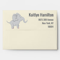 Cute Elephant Baby Shower Pachyderm