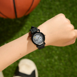 Cute elephant & bird sticker  watch