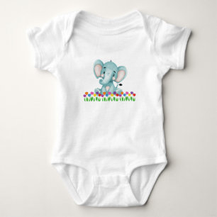 Cute Elephant Bodysuit