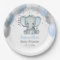 Cute Elephant Boy Balloons Baby Shower