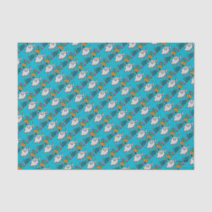 Cute Elephant Fish Scene with Coral Tissue Paper