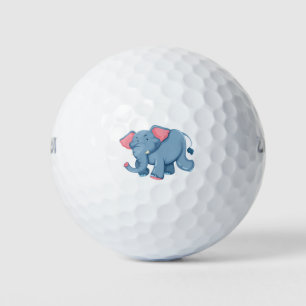 Cute elephant golf balls