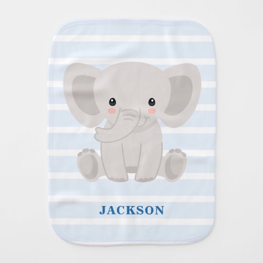 personalized burp cloths boy
