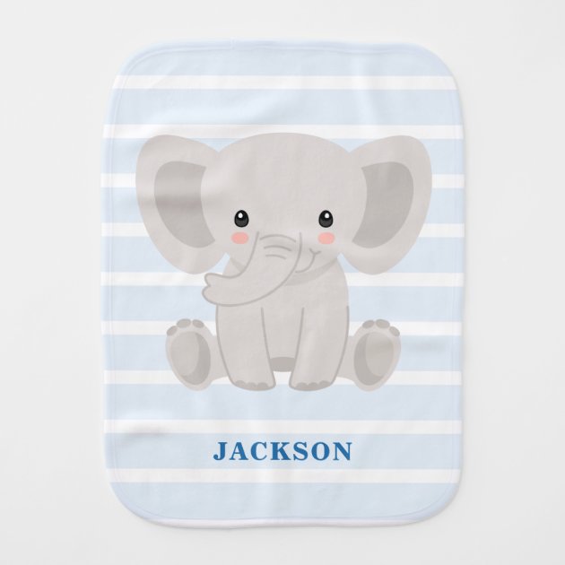 personalized burp cloths boy