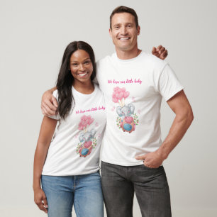 Cute Elephant T-shirt   Personalize Family T-shirt