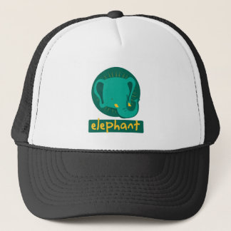 cute elephant trucker hat
