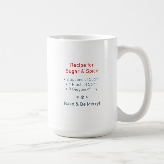 Cute Elf Christmas Mug Wrap (Right)