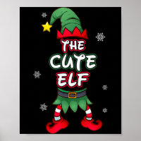 Cute Elf Christmas Pajamas Pjs Matching Family Gro