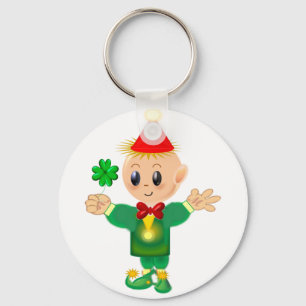 Cute elf keychain