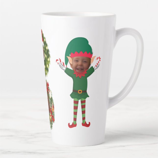 Cute Elf  Latte Mug (Right)