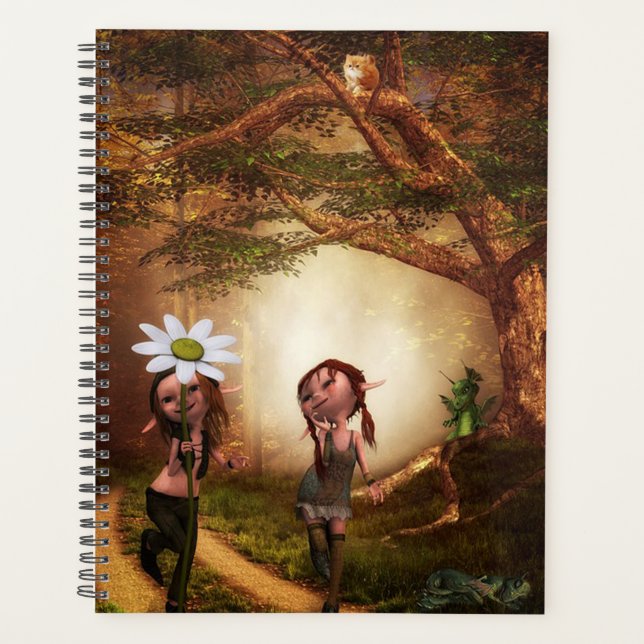 Cute Elfs Planner (Front)