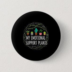 Cute Emotional Suprt Cactus Mood Booster 2 Inch Round Button