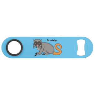 Cute Emperor Tamarin illustration cartoon Bar Key