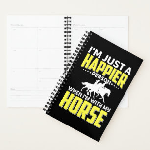 Cute Equestrian Gifts Horseback Riding Horse Planner