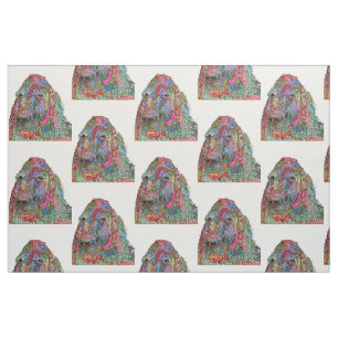 Cute et coloré tissu de plateau anglais