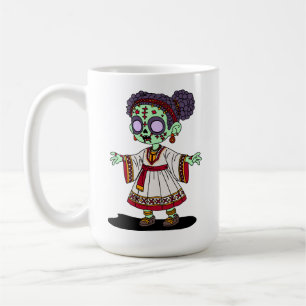 Cute Ethiopian Zombie Coffee Mug