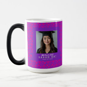 Cute Ethnic Print College Graduation Magic Mug