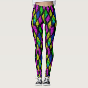 Cute Exotic Motif Grandma Gift Cardio Leggings