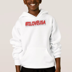 Cute Expression Design "#ILOVEUSA". Buy Now