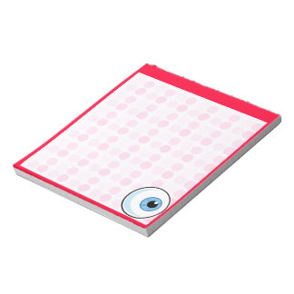 Cute Eyeball Notepad