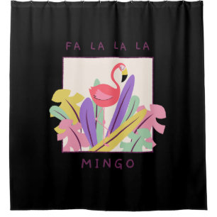 Cute Fa La La Mingo Christmas Falala Snow Flamingo
