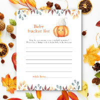 cute face Pumpkin - Baby bucket list