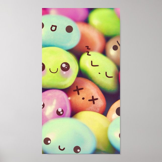 Cute faces poster (Front)