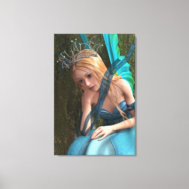 Cute Fairy Canvas Print (Front)
