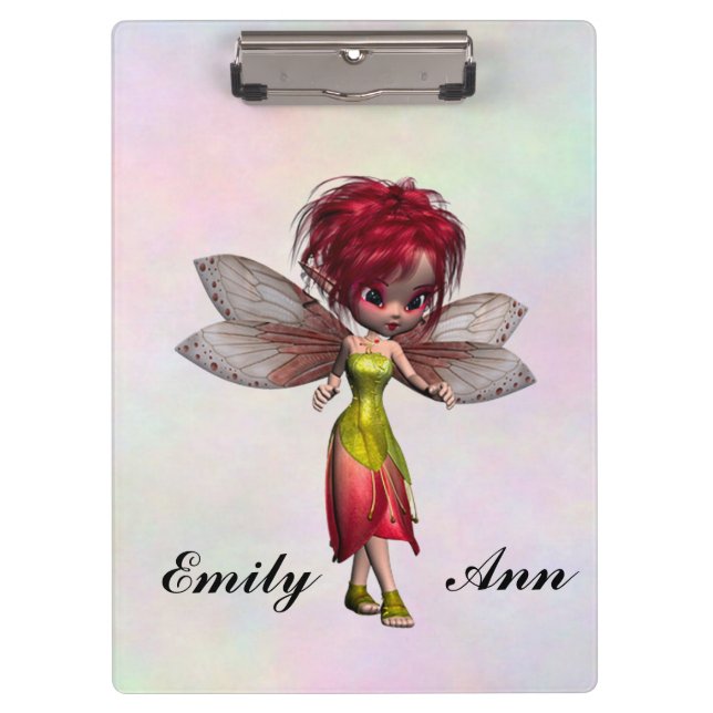 Cute Fairy Clipboard (Front)