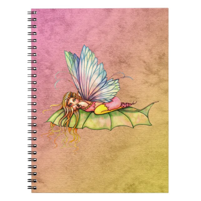 Cute Fairy Custom Notebook (Front)
