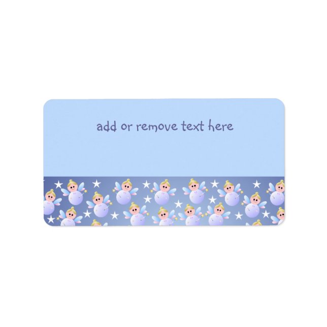 Cute Fairy Godmother Address Label (Front)