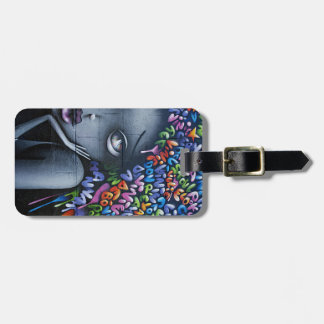 Cute Fairy Graffiti Luggage Tag