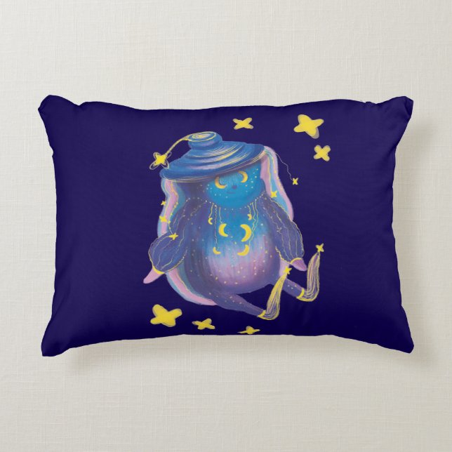 cute fairy  hero accent pillow (Front)