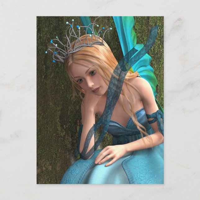 Cute Fairy Postcard (Front)