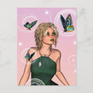 Cute Fairy Postcard